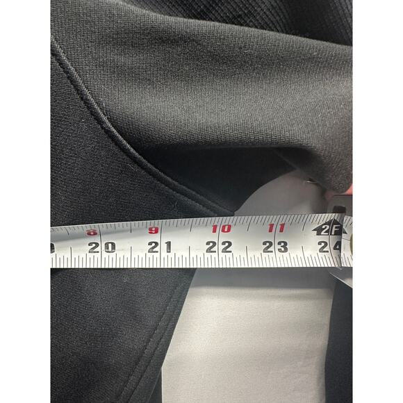 Under Armour Coke Zero Full Zip Jacket Black White Diagonal Stripes Loose fit L - Picture 7 of 10